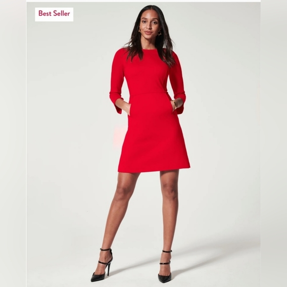 SPANX Dresses Nwt Spanx The Perfect Aline Dress In Red Size S
